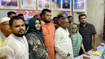 বোরহানউদ্দিনে সাইদুর রহমান মিলন মিয়া স্মৃতি পরিষদের উদ্বোধন করলেন হাফিজ ইব্রাহিম