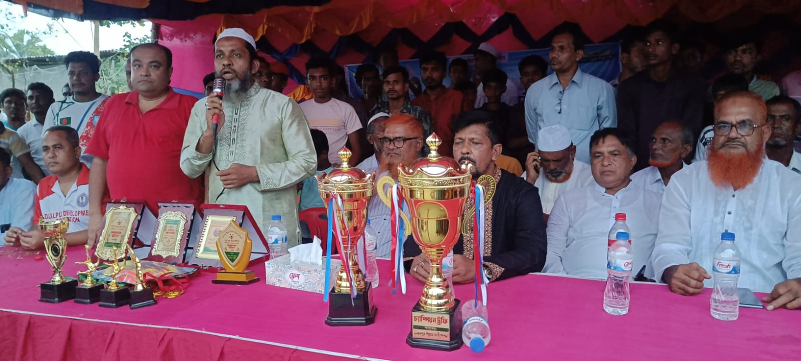 ভোলার বোরহানউদ্দিনে ফুটবল টুর্নামেন্টের ফাইনাল খেলা অনুষ্ঠিত