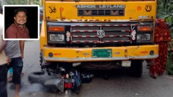 গলাচিপায় ট্রাক চাপায় ছাত্রদল নেতা নিহত