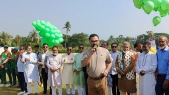 পিরোজপুরে জিয়া টি-টোয়েন্টি ক্রিকেট টুর্নামেন্ট উদ্বোধন