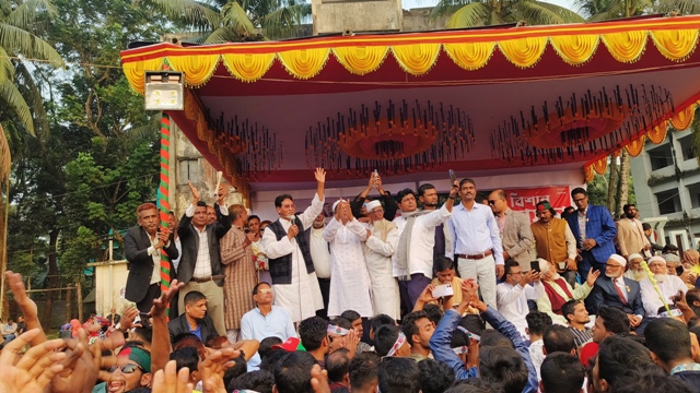 হাসিনা এদেশের হাজার হাজার কোটি টাকা লুটপাট করে পালিয়েছে-বেতাগীতে মনি