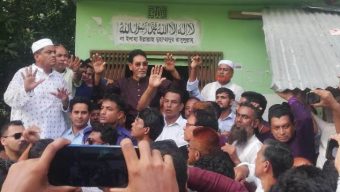 বিএনপি’র ভাইস চেয়ারম্যানের বেতাগীতে পথসভা, নেতাকর্মীদের উপচে পড়া ভিড়