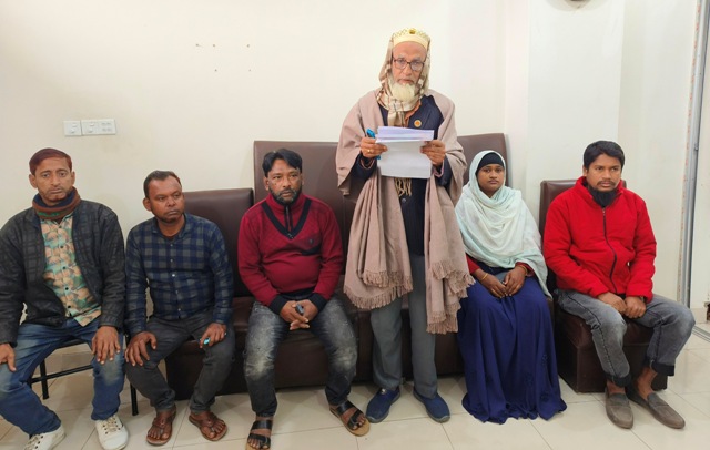 আমতলীতে মুক্তিযোদ্ধা দলের কমিটি বাতিলের দাবীতে সংবাদ সম্মেলন