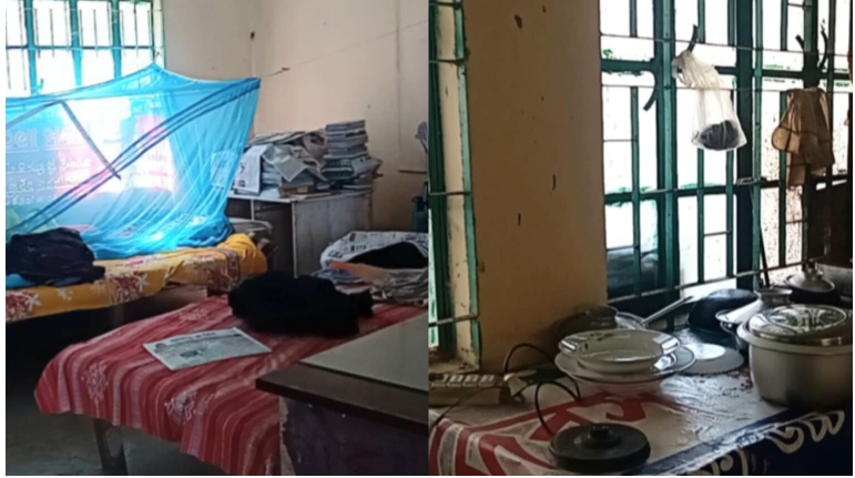 তজুমদ্দিনে শ্রেণিকক্ষ দখল করে থাকছেন শিক্ষক