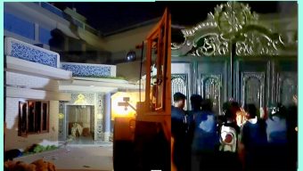 বরিশালে আমুর বাসভবন গুড়িয়ে দিলো বিক্ষুব্ধ ছাত্র-জনতা