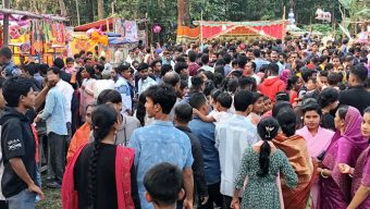 ভোলায় ২০০ বছরের পুরোনো মেলায় দর্শনার্থীদের ভিড়