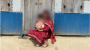 তালতলীতে স্ত্রী ও সন্তানের স্বীকৃতির দাবিতে স্বামীর বাড়িতে গৃহবধূর অনশন