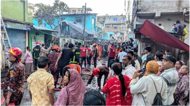 পটুয়াখালীতে ভয়াবহ আগুনে পুড়ল ৫ ঘর ও দুই দোকান