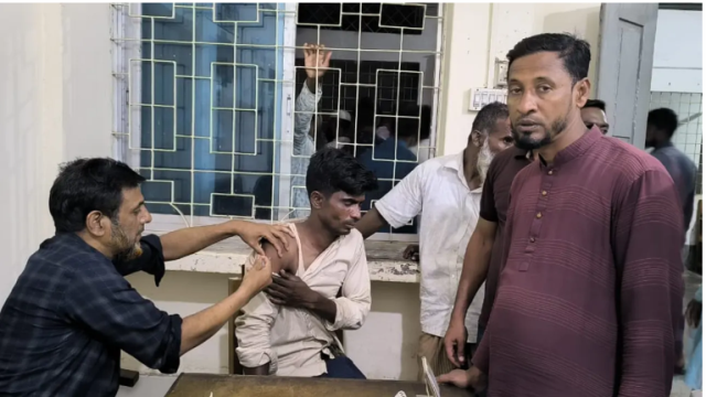 ভোলায় দফায় দফায় বিএনপির দু’গ্রুপের রক্তক্ষয়ী সংঘর্ষ, আহত ১৩