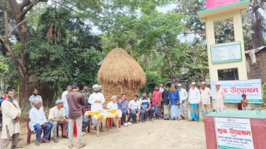 আমতলীতে ব্র্যাক পল্লী নিরাপদ পানি সরবরাহ প্রকল্পের উদ্ধোধন