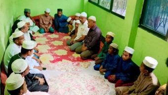 বোরহানউদ্দিনে সাবেক মেয়র মিলন মিয়ার সহধর্মিণীর মৃত্যুবার্ষিকীতে দোয়া