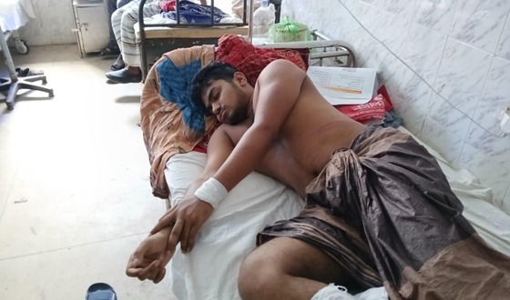 বরগুনায় ছাত্রদল নেতার বিরুদ্ধে এইচএসসি পরীক্ষার্থীকে পিটিয়ে জখমের অভিযোগ