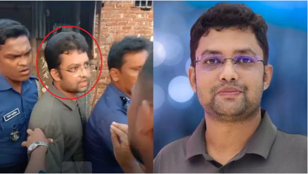 দুমকিতে নিষিদ্ধ ছাত্রলীগ নেতা নাঈমকে পুলিশে দিল ছাত্রদল