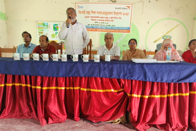 আমতলীতে ওয়ার্ল্ড ভিশন ও এনএসএসএর কিশোরী সমাবেশ