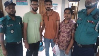 বরিশালে নিষিদ্ধ সংগঠনের প্রচারণায় জড়িত ৩ জন গ্রেফতার