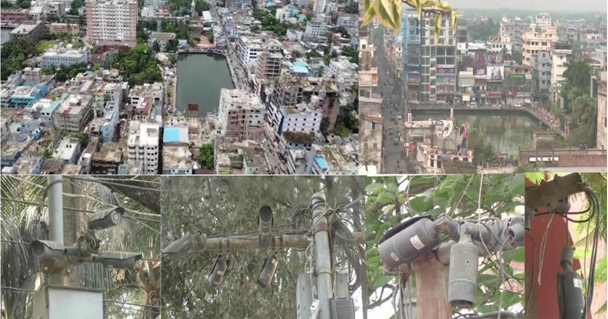 বরিশালে অচল সিসি ক্যামেরা সচল করতে নেই কোনো উদ্যোগ