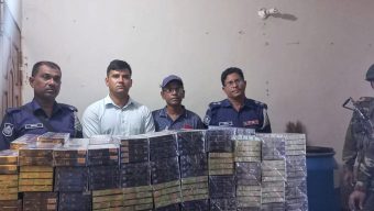 কলাপাড়ায় ৫ হাজার প্যাকেট নকল সিগারেট জব্দ, ২জনকে দণ্ড