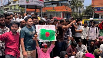 ঢাকা-বরিশাল মহাসড়ক অবরোধ