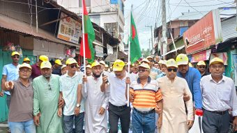কাউখালীতে স্বেচ্ছাসেবক দলের প্রতিষ্ঠাবার্ষিকী উপলক্ষে শোভাযাত্রা ও বৃক্ষরোপণ
