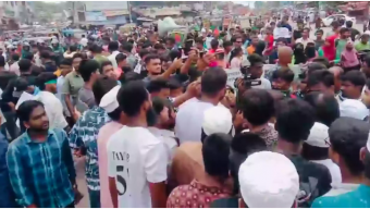 স্বাস্থ‍্যখাত সংস্কারের দাবীতে ঢাকা-বরিশাল মহাসড়ক অবরোধ