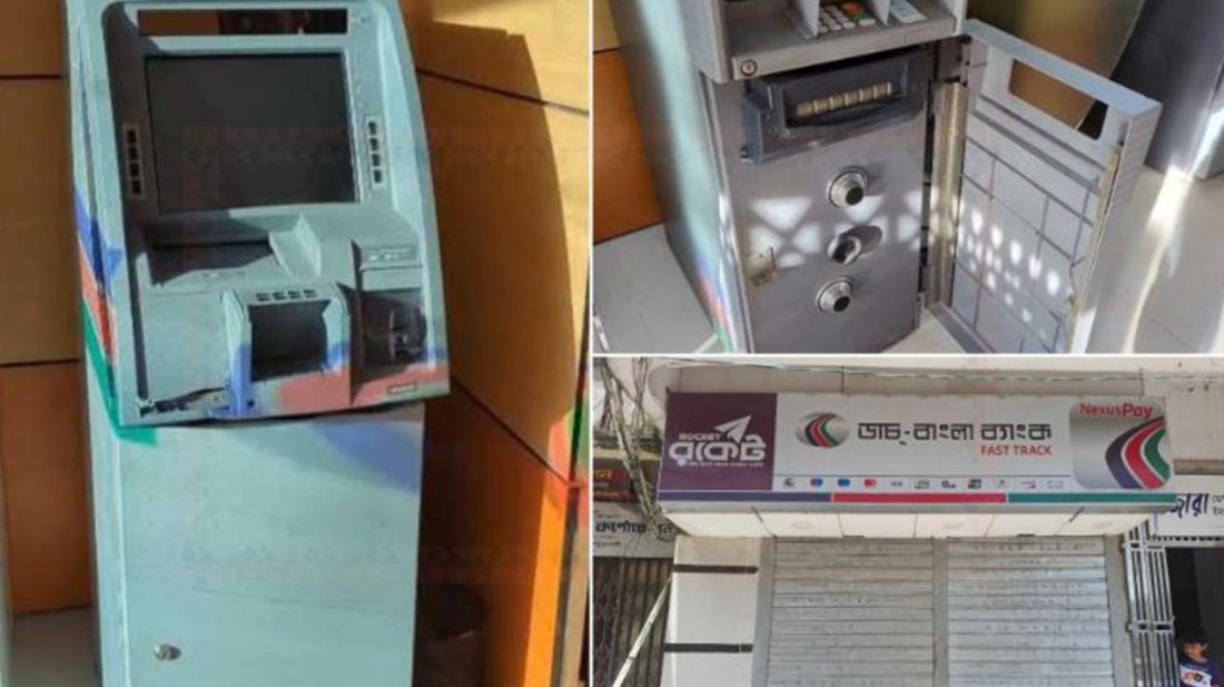 পটুয়াখালীতে ডাচ্‌-বাংলার এটিএম বুথ ও দুই দোকানে ডাকাতি