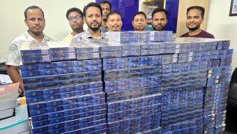 বরিশালে ৩ লাখ টাকার নকল সিগারেট জব্দ