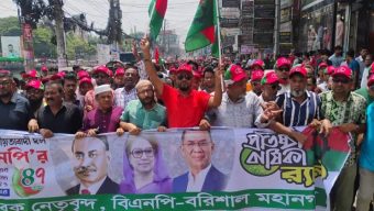 নির্বাচন প্রতিহত করা যাবে না, রোজার আগেই হবে: বরিশালে জয়নুল আবেদীন