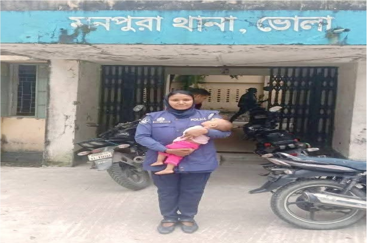 মনপুরায় পরিচয়হীন ১০ মাস বয়সী এক শিশু উদ্ধার পুলিশ হেফাজতে একজন