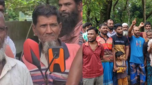 পটুয়াখালীতে ভাড়া চাওয়ায় রিকশাচালককে মারধর, প্রতিবাদে এলাকাবাসীর বিক্ষোভ