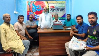 আমতলীতে দৈনিক সাগরকূলের প্রতিষ্ঠা বার্ষিকী পালিত