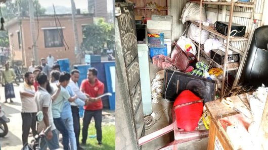 বরিশালে ব্যবসায়ীর ওপর হামলা, থানায় পাঁচজনের বিরুদ্ধে অভিযোগ
