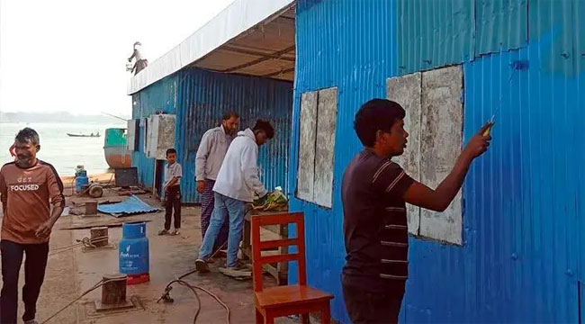 শহীদ ওসমান হাদির নামে লঞ্চ টার্মিনাল