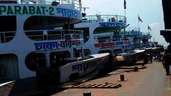 বরিশাল-ঢাকা রুটের সকল লঞ্চ চলাচল বন্ধ
