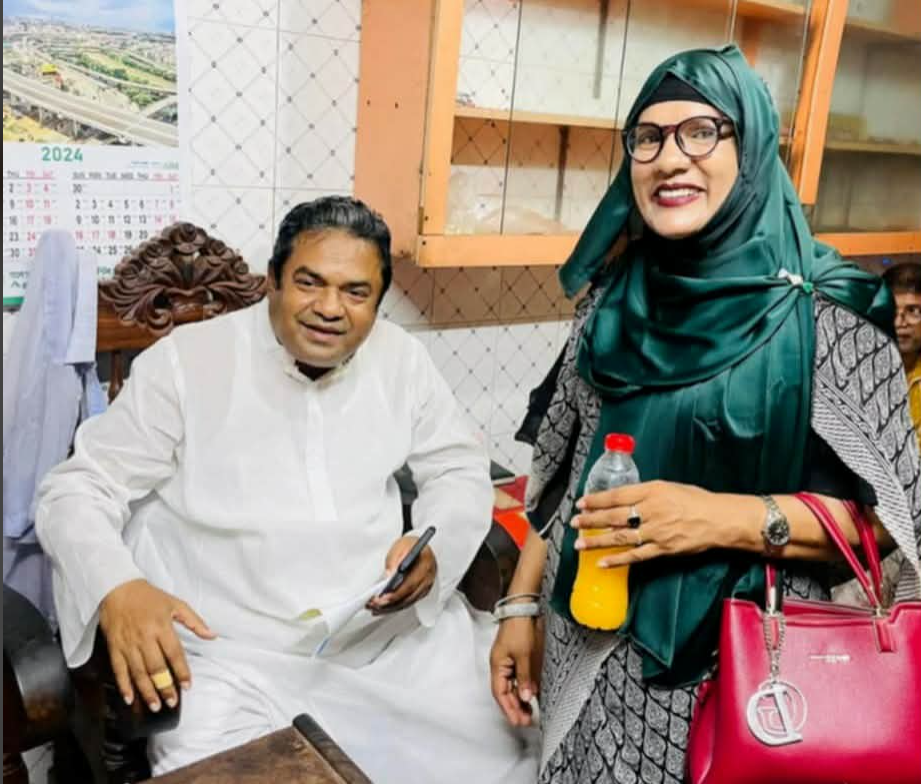 বানারীপাড়ায় মহিলা আওয়ামী লীগ সভাপতি আটক