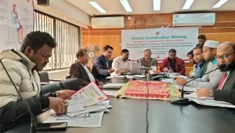 উচ্চ রক্তচাপ নিয়ন্ত্রণ কর্মসূচি-র পিরোজপুর জেলা সমন্বয় সভা অনুষ্ঠিত