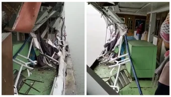 মেঘনায় ফের যাত্রীবাহী লঞ্চ ও পণ্যবাহী জাহাজের সংঘর্ষ