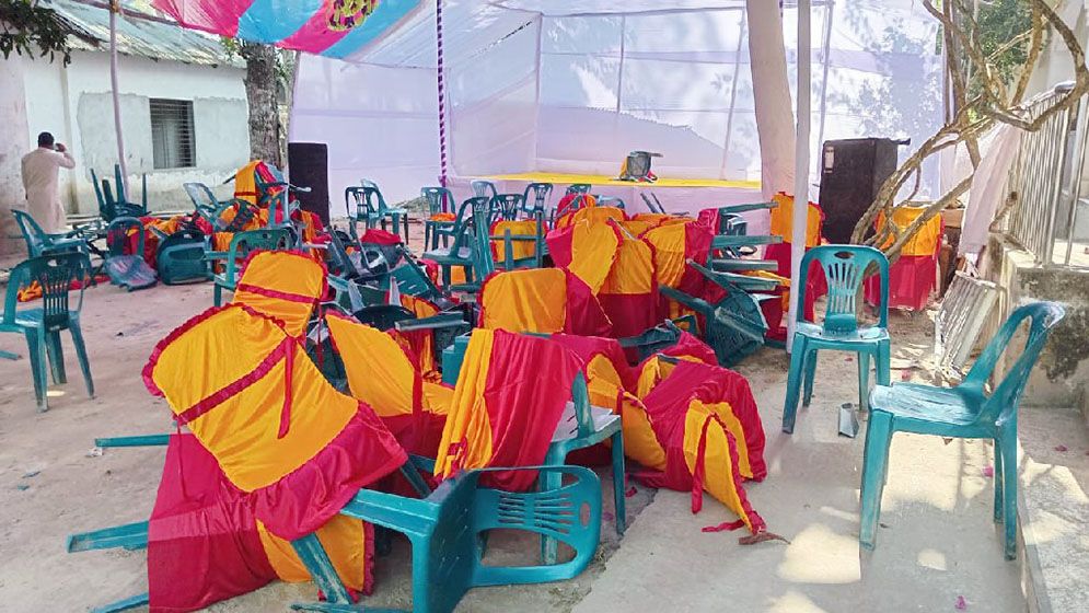 বরিশালে সেতু উদ্বোধন অনুষ্ঠানে হামলার ঘটনায় মামলা, আসামি ৩০০ গ্রামবাসী