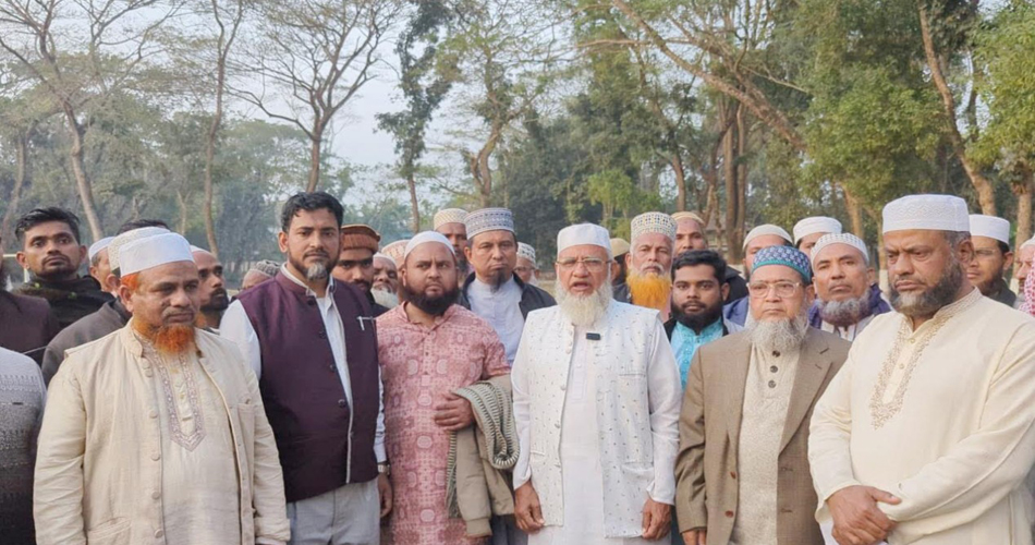 বরিশালে জামায়াত আমিরের জনসভাস্থলের মাঠ পরিদর্শন