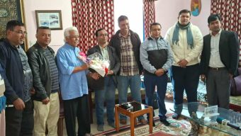 বরিশাল-২ আসনের বিএনপি প্রার্থীর সঙ্গে সাংবাদিকদের মতবিনিময়