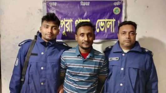 মনপুরায় পলাতক এক মাদক ব্যবসায়ী গ্রেপ্তার জেল হাজতে প্রেরণ