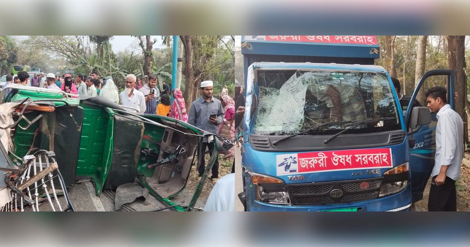 বরিশাল সড়ক দুর্ঘটনায় দুইজন নিহত