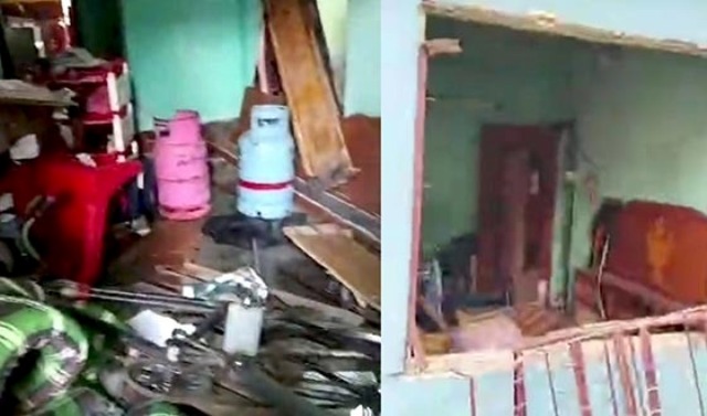 বরিশালে সিলিন্ডারের গ্যাস বিস্ফোরনে বাবা-ছেলে দ্বগ্ধ
