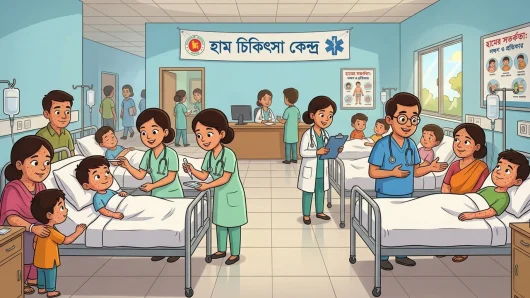 বরিশালে হাম উপসর্গে আরও দুই শিশুর মৃত্যু