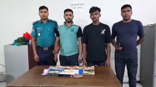বরিশালে বিপুল পরিমাণ ইয়াবা ও নগদ টাকাসহ ২ মাদক কারবারি গ্রেফতার