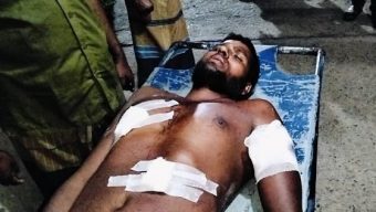 কলাপাড়ায় ব্যবসায়ীকে কুপিয়ে মৃত ভেবে ফেলে রেখে টাকা লুট
