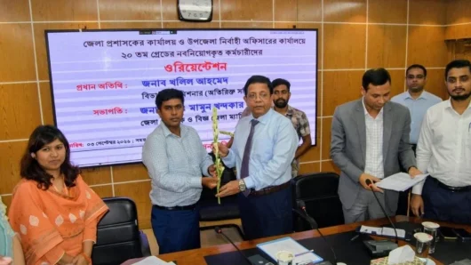 বরিশালে ৬০ টাকায় সরকারি চাকরি পেলেন ৫৭ জন