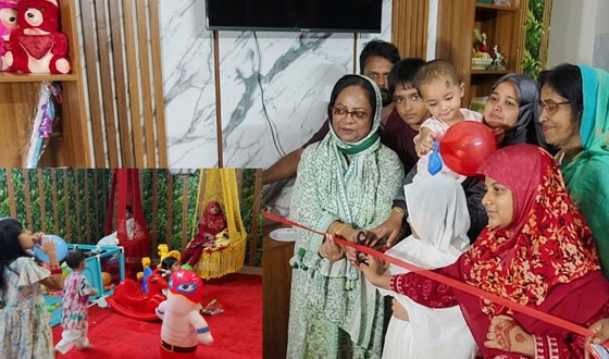 বরিশালে চালু হলো ডে কেয়ার এন্ড প্রি-স্কুল