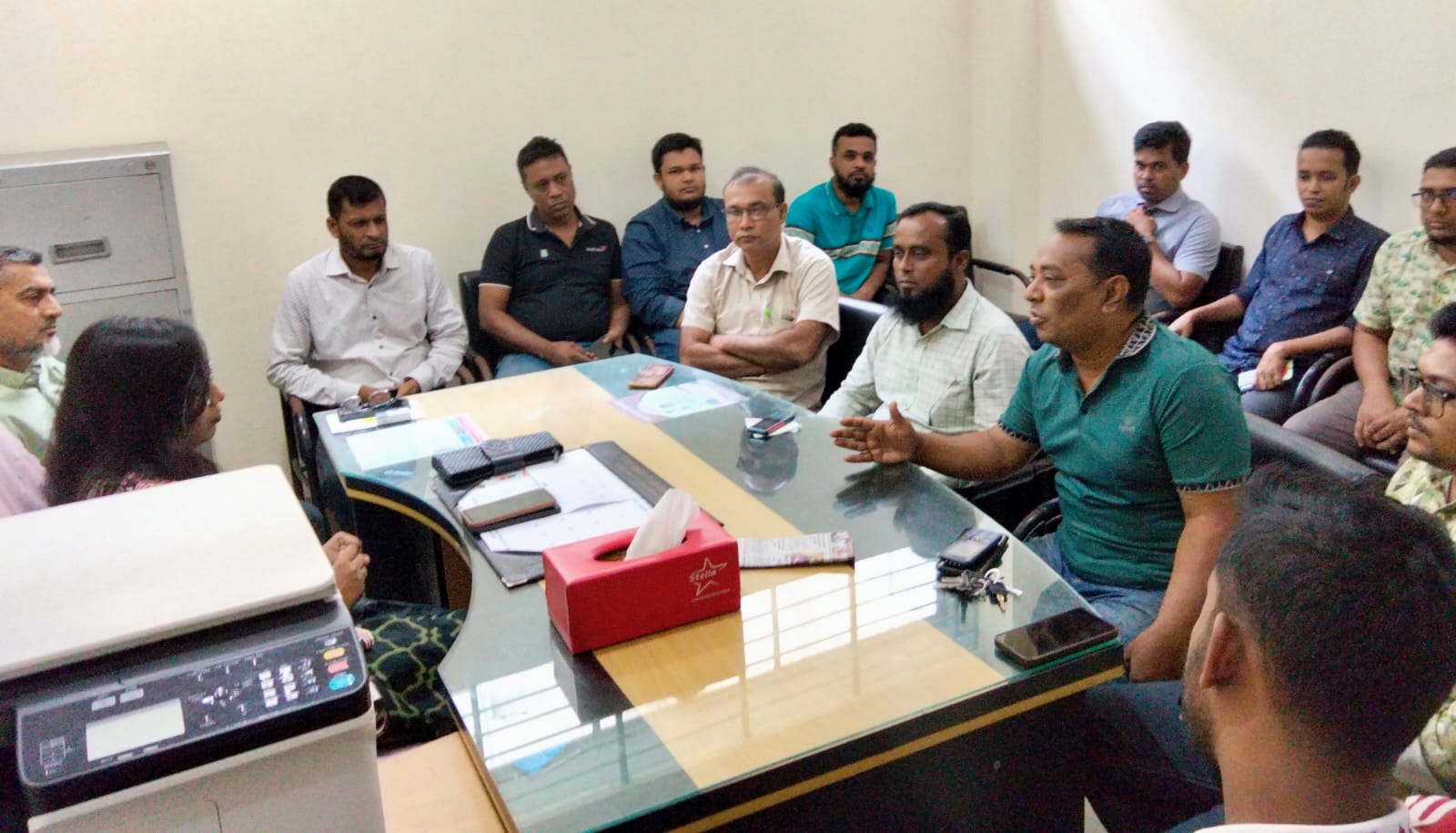 জনদুর্ভোগ ও নাগরিক সেবা নিয়ে উজিরপুরে সাংবাদিক-এসিল্যান্ড মতবিনিময়